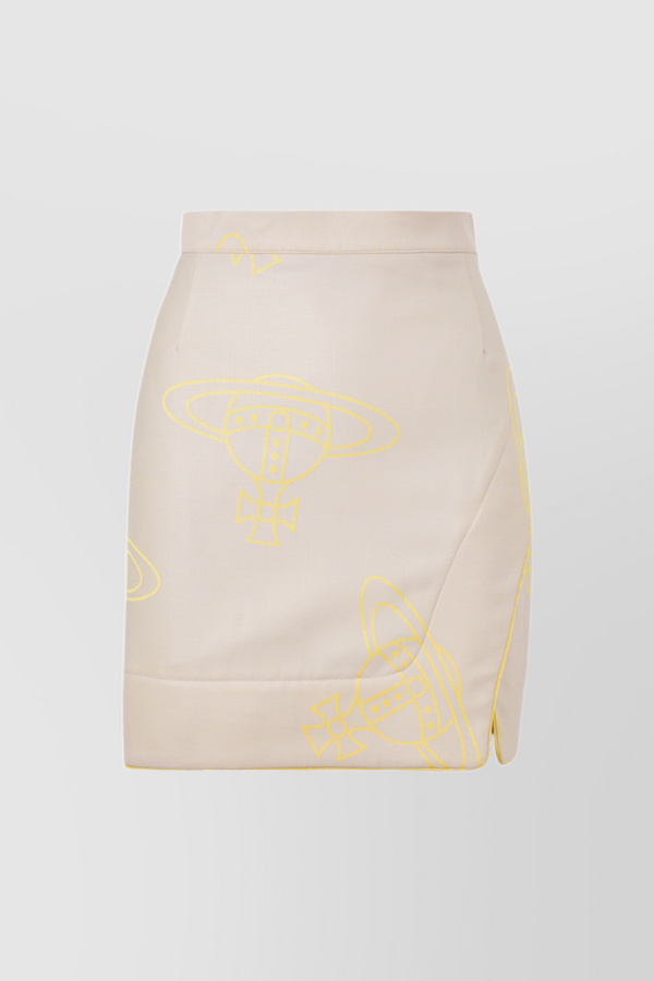 Printed Rita mini skirt